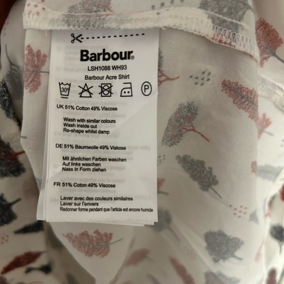 Barbour Acre Shirt Women’s Size 10 - Picture 4 of 6